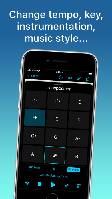 iReal Pro: Backing Tracks Screenshot 2