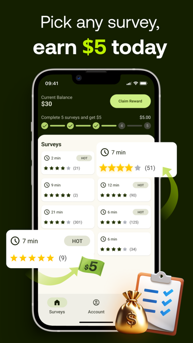 Five Surveys - Earn Money Fast Screenshot 4