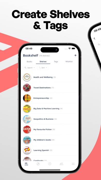 Bookshelf-Your virtual library Screenshot 2
