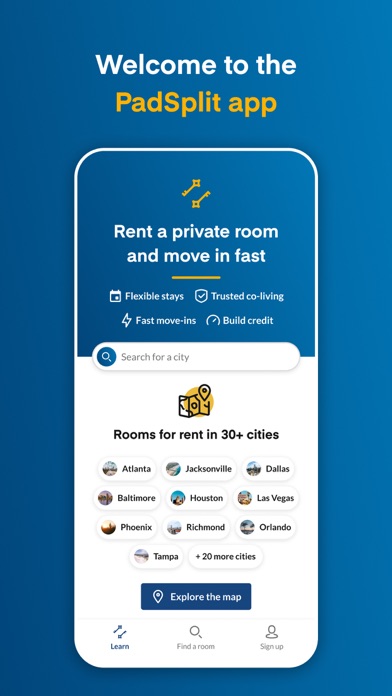 PadSplit: Rooms for rent Screenshot 1