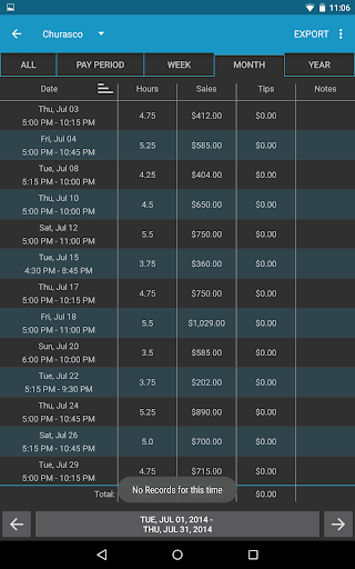 Work Log Pro Screenshot 12