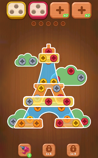 Woodbolt Sort: Nuts & Screws Screenshot 11