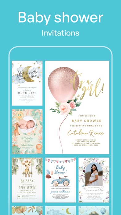 Invitation Maker: Cards & RSVP Screenshot 8