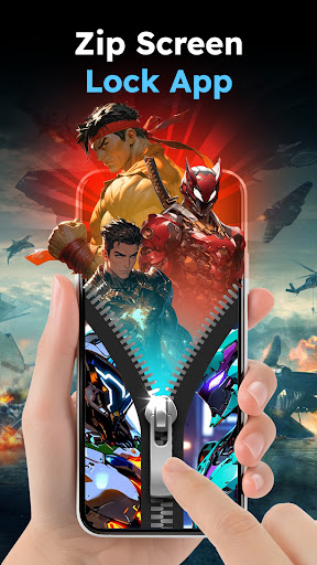 Zipper Lock Wallpapers Screen Screenshot 9