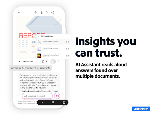 Adobe Acrobat Reader: Edit PDF Screenshot 8