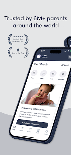 Solid Starts: Baby Food App Screenshot 1