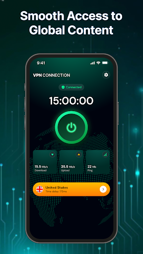 Turbo VPN: Fast & Secure Screenshot 1