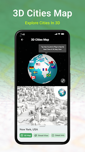 Earth Map Satellite Live View Screenshot 4