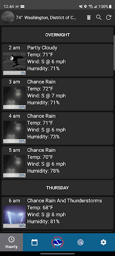NWS Weather Screenshot 5