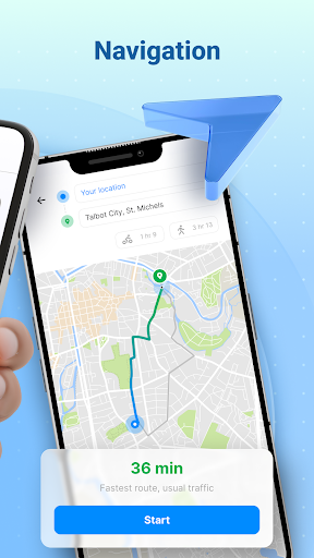Offline Maps - Route Planner Screenshot 2
