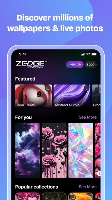 Zedge™ Wallpapers & Ringtones Screenshot 1