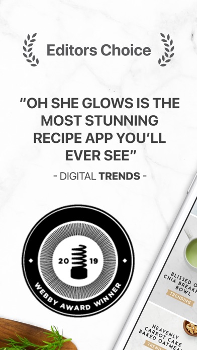 Oh She Glows - Healthy Recipes Screenshot 1