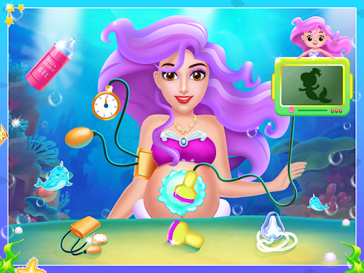 Mermaid Mom & Baby Care Screenshot 7