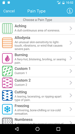 Pain Tracker & Diary Screenshot 2