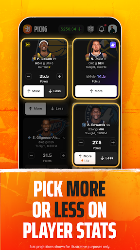 Pick6 DraftKings Sports Picks Screenshot 2