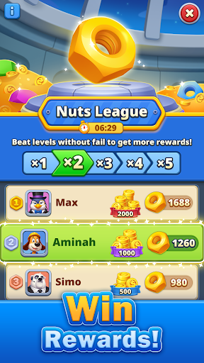 Nuts Factory: Sort Puzzle Screenshot 5