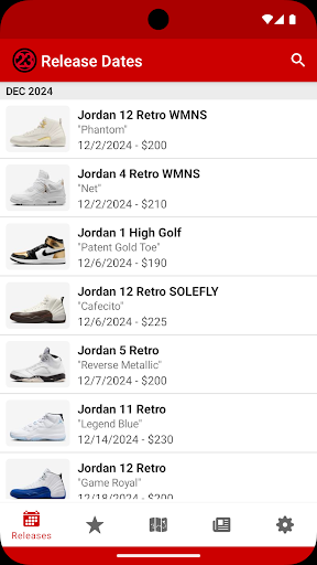 J23 - Jordan Release Dates Screenshot 1