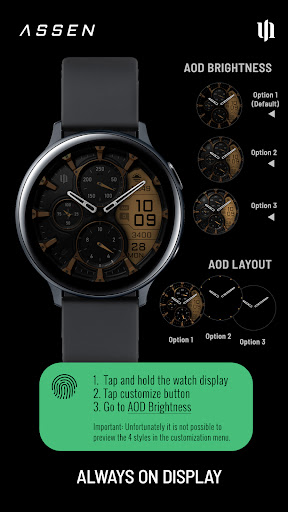 S4U Assen - Hybrid watch face Screenshot 7