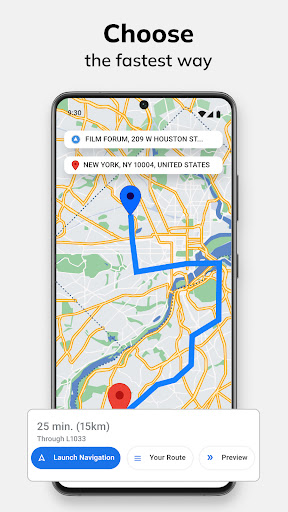 GPS Maps Voice Navigation App Screenshot 3