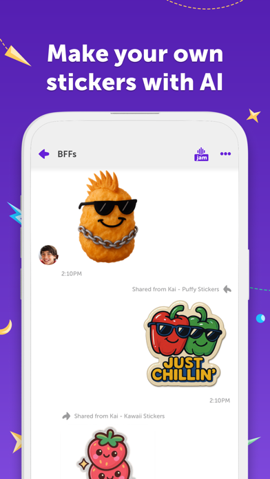 Kinzoo: Fun All-Ages Messenger Screenshot 3