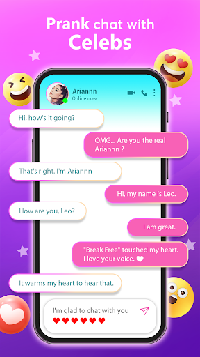 Idol Prank Video Call & Chat Screenshot 5