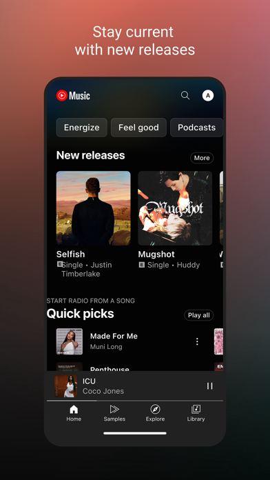 YouTube Music Screenshot 3