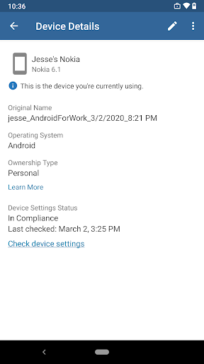Intune Company Portal Screenshot 4