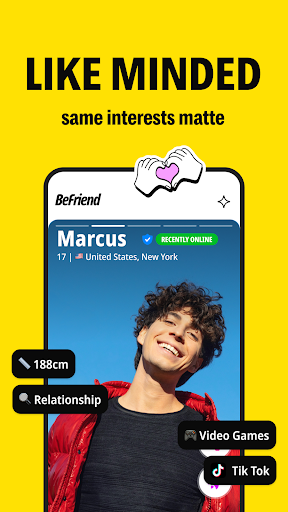 BeFriend: make friends nearby Screenshot 18