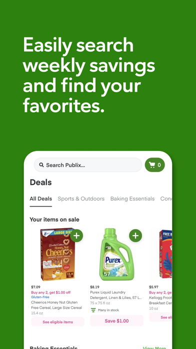 Publix Delivery & Curbside Screenshot 3