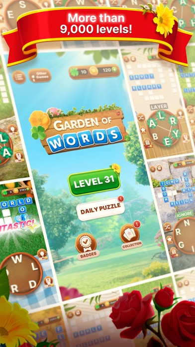 Word Garden : Crosswords Screenshot 3