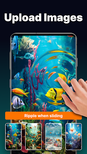 Ripple & 3D Live Wallpaper Screenshot 6