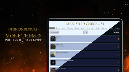 Tarnished Checklist Premium Screenshot 23