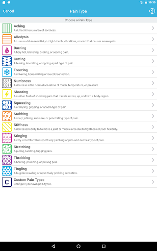 Pain Tracker & Diary Screenshot 8