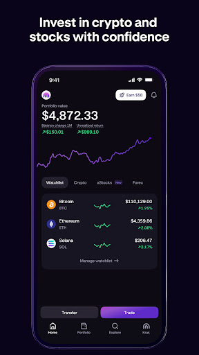 Kraken: Buy Stocks & Crypto Screenshot 1