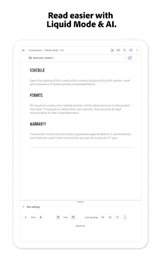 Adobe Acrobat Reader: Edit PDF Screenshot 21