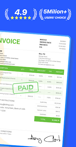 Invoice Maker - InvoiceBase Screenshot 2
