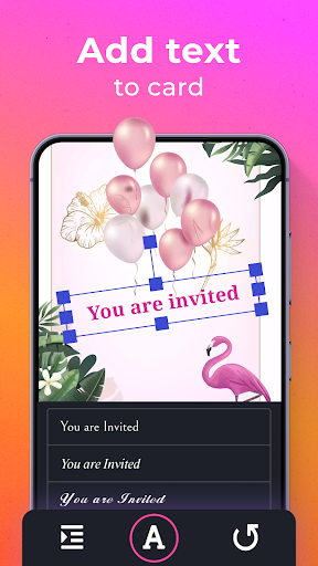 Birthday Invitation Card Maker Screenshot 12