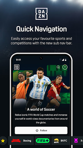 DAZN - Watch Live Sports Screenshot 6