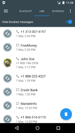 Calls Blacklist PRO - Blocker Screenshot 4