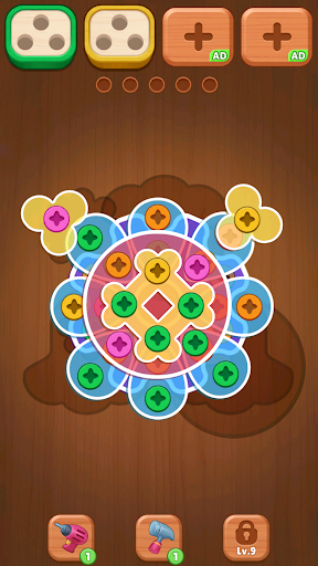 Woodbolt Sort: Nuts & Screws Screenshot 5