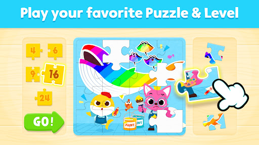 Baby Shark Jigsaw Puzzle Fun Screenshot 1