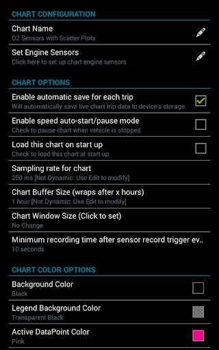 Realtime Charts for Torque Pro Screenshot 9