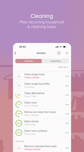 BeTidy: Home Cleaning Schedule Screenshot 3