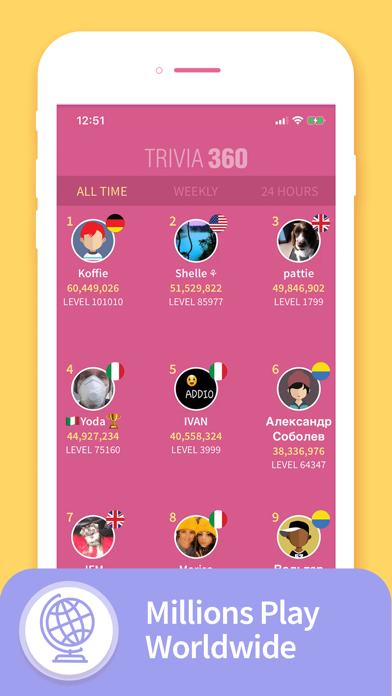 TRIVIA 360: Quiz Game Screenshot 4