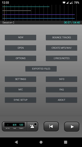 J4T Multitrack Recorder Screenshot 6
