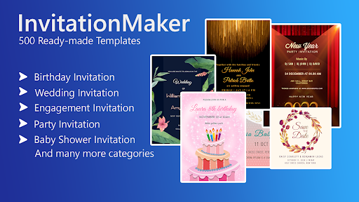 Invitation card Maker, Design Screenshot 2