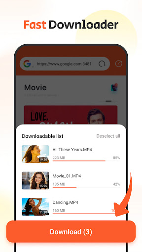 AnyVideo Downloader & Player Screenshot 1