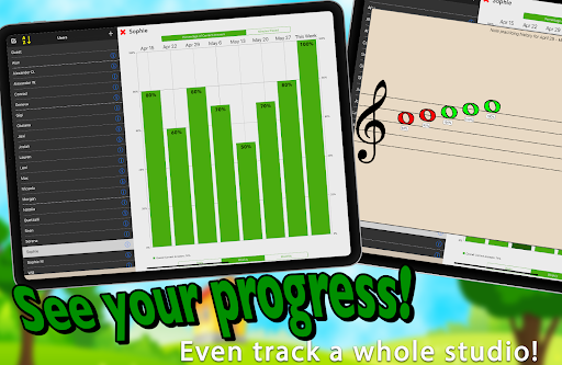 Flashnote Derby- music notes! Screenshot 3