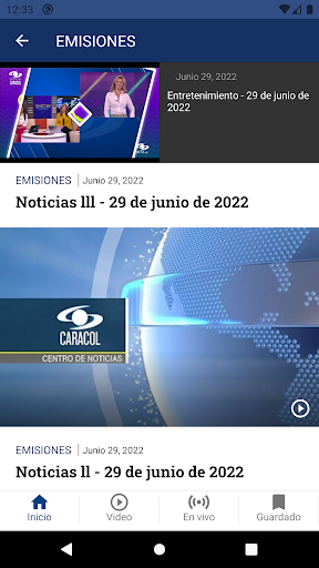 Noticias Caracol Screenshot 10
