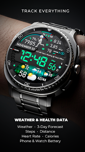 PER23 Digital Watch Face Screenshot 17